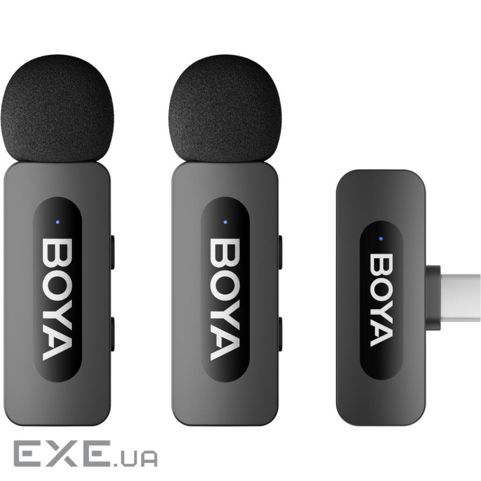 Мікрофон Boya BY-V20 Type-C Black