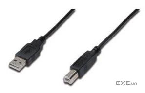 Кабель ASSMANN USB 2.0 (AM/ BM) 3m (AK-300102-030-S)