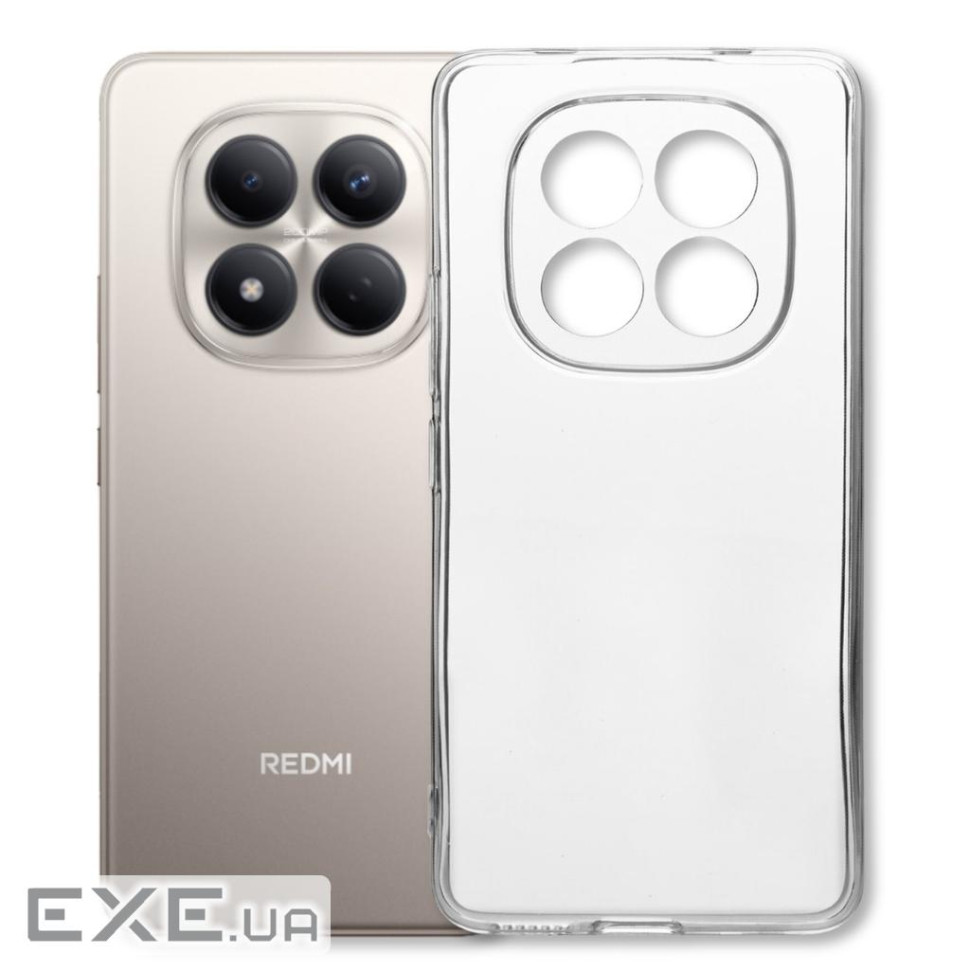Чeхол-накладка BeCover для Xiaomi Redmi Note 15 Pro 4G Transparancy (714973)