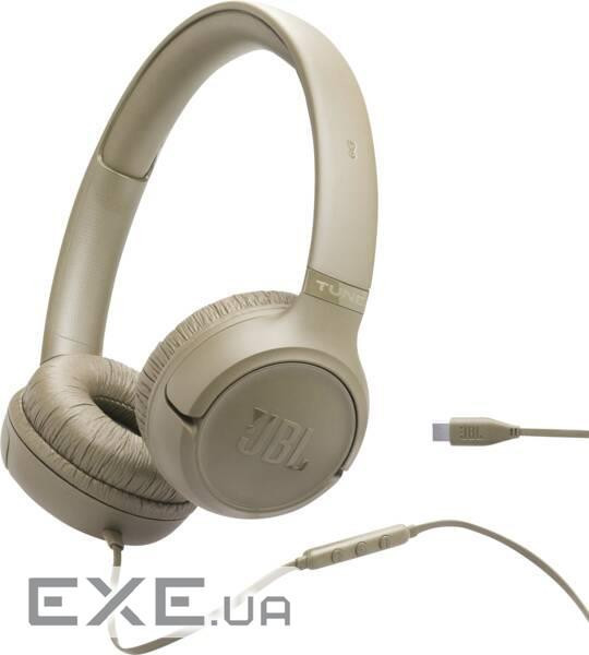 Наушники проводные накладные Tune 530c USB-C Beige (JBLT530CBEG)