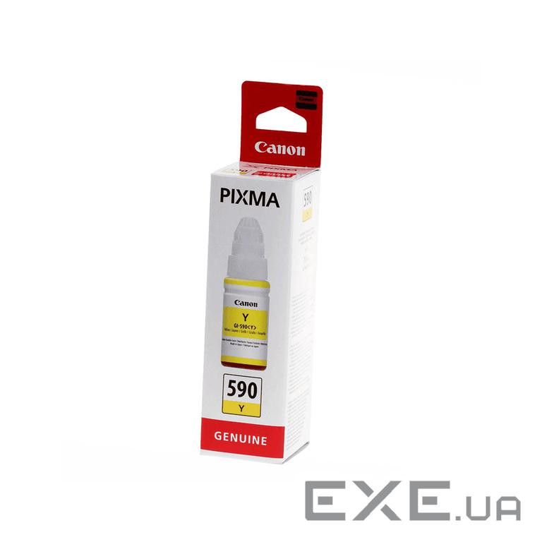 Контейнер з чорнилом Canon GI-590Y Yellow 70ml (1606C001)