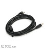 Кабель для принтера USB 2.0 AM/BM 3.0m 90 corner black Ritar (YT-AM/BM90-3.0B) ( (YT-AM/BM90°-3.0B)