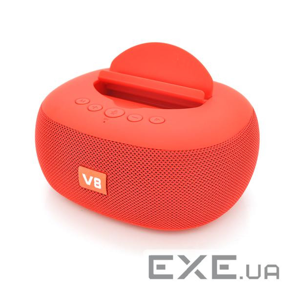 Колонка DV08 Bluetooth 4.1 до 10m, 2х 5W, 4&Omega,, 1200mAh, &ge,90dB (YT-BTS-DV08-03160 Red)