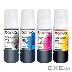 Чорнило Barva Epson 112 4x70 мл, BK/C/M/Y special, pigment, OneKey (E112-070-MP)