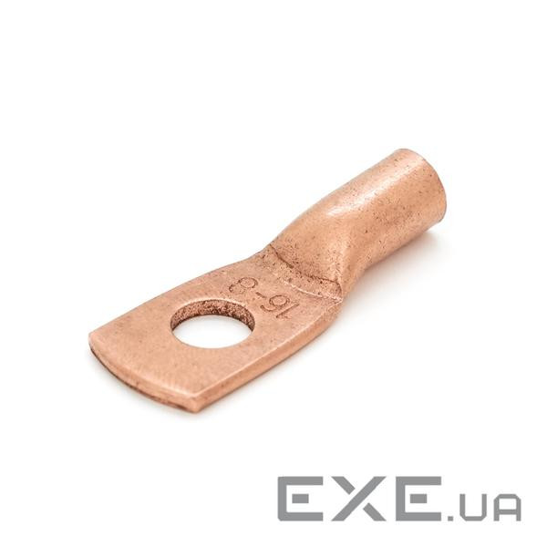 Клема тип "О" 16-8-6-М-УХЛ3 (ГОСТ-7386-80) 8мм, провід 16мм2, неізольована, мідь, ,