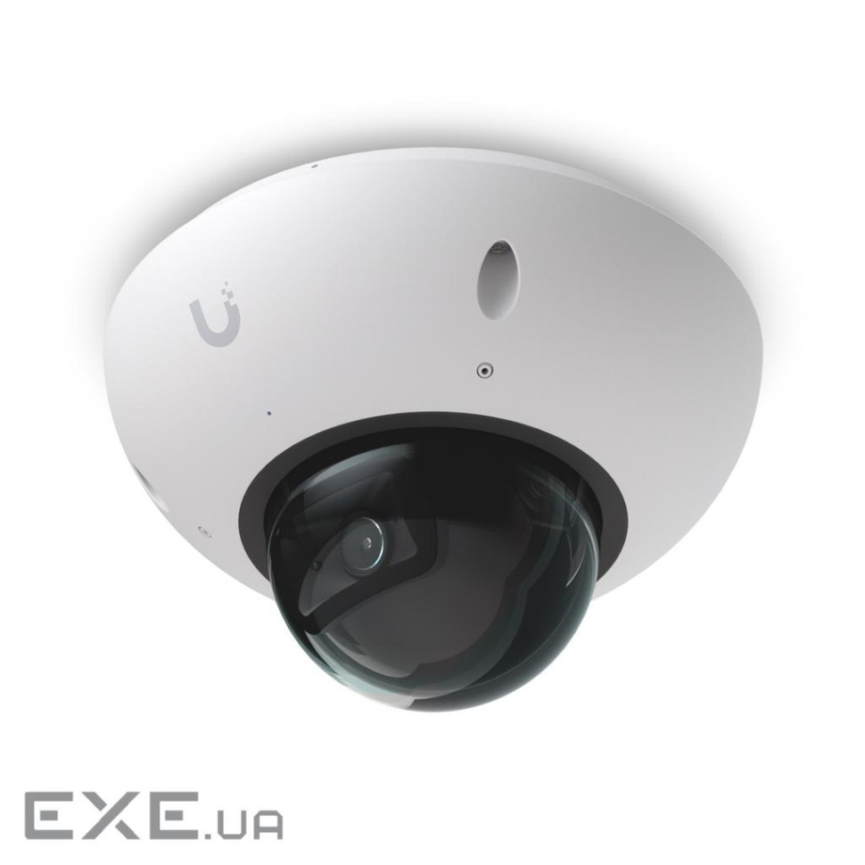 Ubiquiti Camera G6 Dome White 4K 30fps UVC-G6-DOME-W 1/1.8" 8MP image sensor, Multi-TOPS AI Engine,