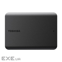 Toshiba External Hard Drive Canvio Basics Excl (2.5 " 2TB, USB3.2 Gen 1, Black) (HDTB520MK3AA)
