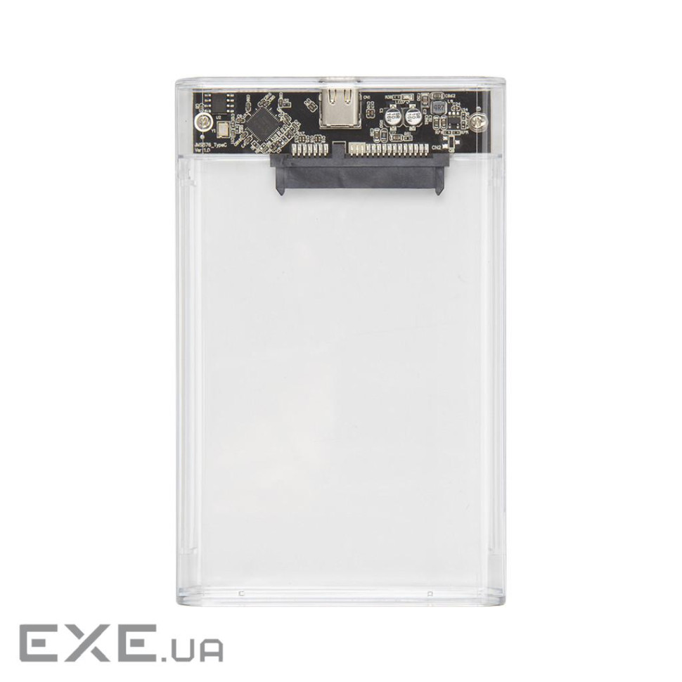 Карман зовнішній POWERPLANT 2.5" HDD 2.5" SATA to USB 3.1 Black (HC380473)