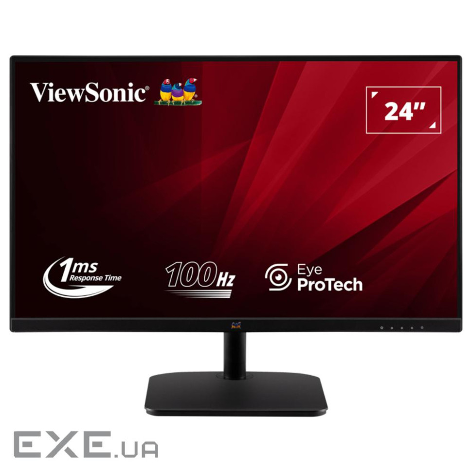Монітор 24" 16:9 (23.8") 1920 x 1080 IPS, VGA, HDM I, DisplayPort and speakers, 1ms 1 (VA2432-MHD-3)