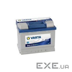 Акумулятор автомобільний Varta 60Аг Blue Dynamic D43 (560127054)