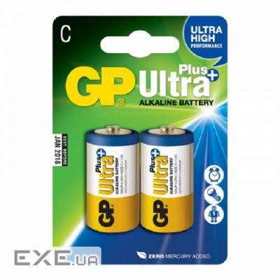 Батарейка Gp C GP Ultra Plus Alkaline LR14 * 2 (14AUP-U2 / 4891199100390)