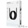 Кабель Proove Magneto Type-C to Type-C 60W (1m) black (CCMA60002201)