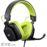 Навушники Havit H2048U USB 7.1 Black/Green (6939119034078)