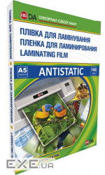 Плівка для ламінування, А5, 100 мкм, глянсова, 100 од, D&A Art Antistatic (11201011108YA) , D&A Art Antistatic (11201011