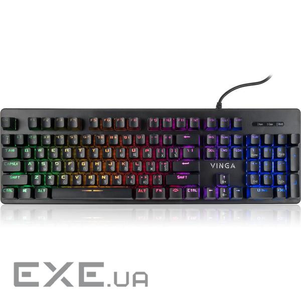 Клавіатура Vinga KBGSM120 Black