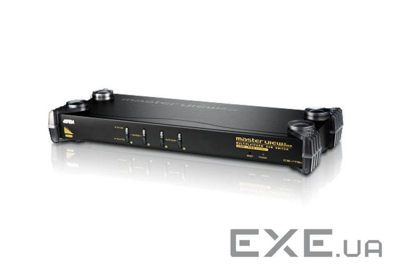 4-портовий KVM-комутатор PS/2-USB, 19" (CS1754Q9-AT-G)