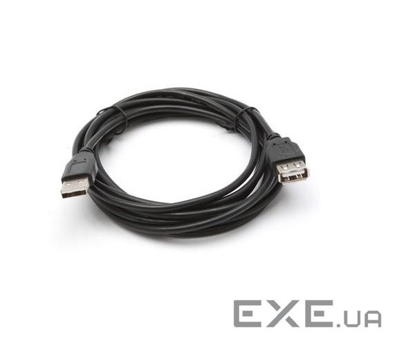 Кабель USB AM-AF (продовжувач), 1.8 м, чорний (S0520)