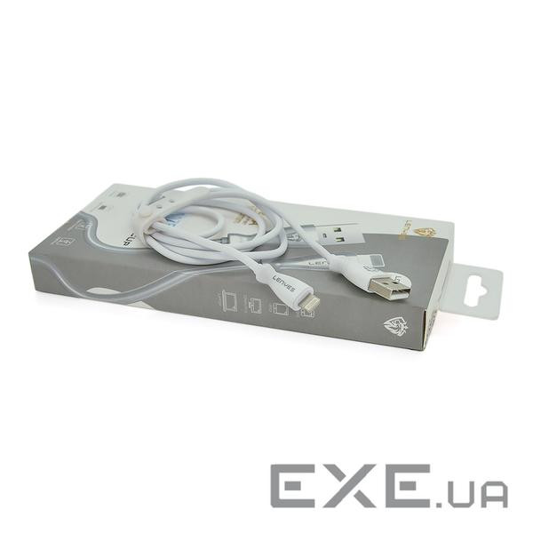 Кабель Lenyes LC901, USB-Lighting, 2.4A, White, довжина 1м , BOX