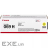 Картридж Canon 069H Yellow 5.5K (5095C002)