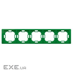 Рамка BASIC NEOS 5x, мятный (BMRC5/032)