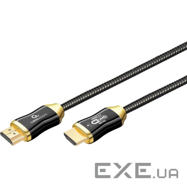 Кабель оптичний (AOC) CABLEXPERT Premium Series 8K HDMI v2.1 10м Black (CCBP-HDMI8K-AOC-10M-EU)