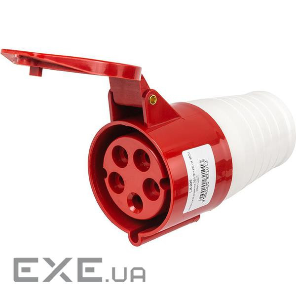 Портативна розетка 32A 3P+PE+N 380V IP44 (225) (LX-225)