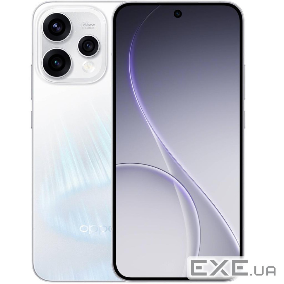 Мобільний телефон Oppo Reno15 5G 8/512GB Aurora White (OFCPH2825_WHITE)