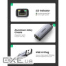 Перехідник USB 3.0 AM to RJ45 Ethernet 1000Mbps CM209 Ugreen (50922)
