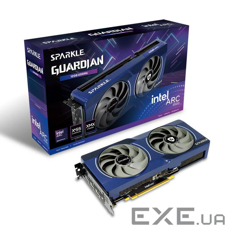 Відеокарта SPARKLE Intel Arc B580 Guardian 12GB GDDR6 (SB580G-12G)