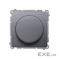 Світлорегулятор Basic LED 2-250W, сталь inox (BMS9L.01/21)