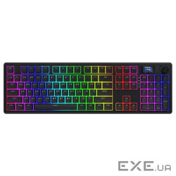 Клавіатура механічна HATOR Skyfall 100 PRO wireless (HTK4101UA) black, silent switches