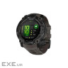 Смарт-годинник Garmin Instinct 3, 50mm, AMOLED, Black Bezel with Charcoal Band, GPS (010-03020-00)