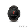 Смарт-годинник Garmin Instinct 3, 50mm, AMOLED, Black Bezel with Charcoal Band, GPS (010-03020-00)