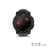 Смарт-годинник Garmin Instinct 3, 50mm, AMOLED, Black Bezel with Charcoal Band, GPS (010-03020-00)