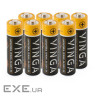 Батарейка AA LR6 Alkaline 8pcs Blister Vinga (VJABAA8)