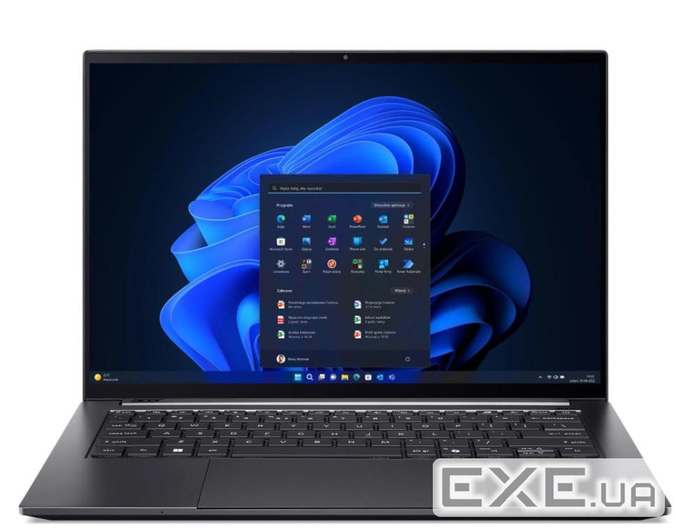 Ноутбук Acer Swift X 14 SFX14-61G 14.5 2.8K OLED Touch, AMD R7-350, 16GB, F1TB, NVD50 (NX.JA8EU.003)