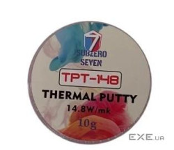 Термопрокладка рідка Subzero Seven TPT-148, 14.8 Вт/мК, 10 г, зі шпателем (S-TPT-148-10S)