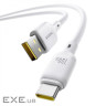 Кабель Baseus Silky Series Fast Charging Type-C 100W (1m) white (P10377703213-00)
