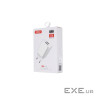 Зарядний пристрій XO L35D 2USB / 2.1А + Lightning white (XO-L35-LGHT)
