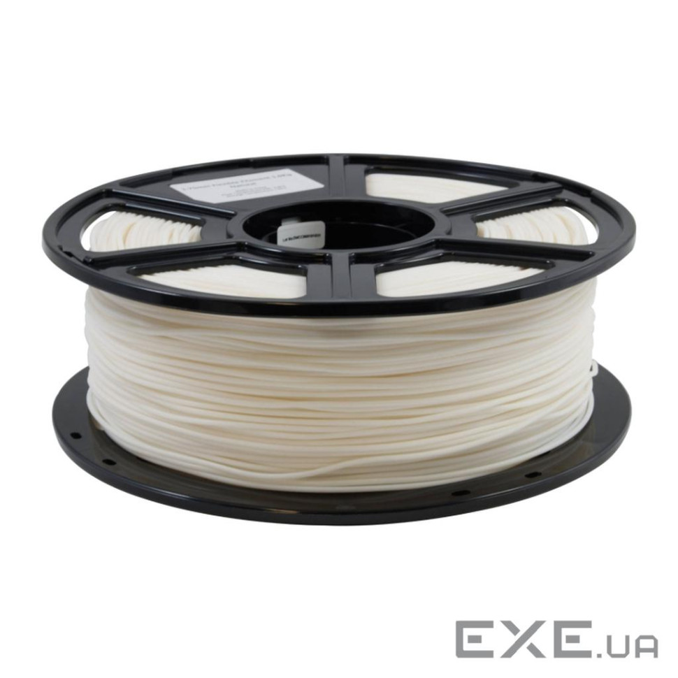 Пластик для 3D-принтера Flashforge FLEXIBLE 85A 1,75mm 1kg Natural (FLT1)