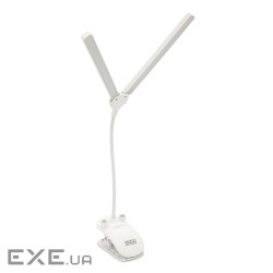 Настільна LED лампа BL-2-6W з прищіпкою, сенсорне включення, 2 вбудовані акумулятори, micr (MC41313)