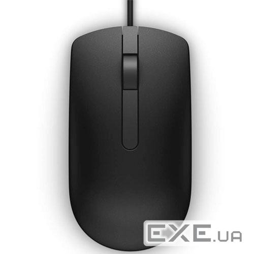 Миша оптіческаяDELL MS116 Black (570-AAIR)