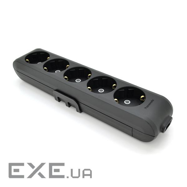 Колодка для подовжувача Panasonic X-tendia 5 розеток WLTB04502BL-UA)