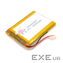 Літій-полімерний акумулятор 4*40*50mm (Li-ion 3.7В 1200мА&middot,год) (404050) ) (404050)