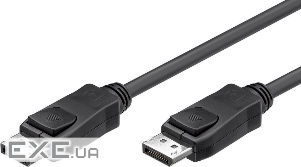 Кабель монітора-сигнальний DisplayPort M / M 5.0m, HQ, чорний (75.05.1955-40)
