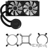 Система водяного охлаждения AeroCool Abyss L240R Black (ACLA-AB24117.11), Intel: 1851/1700/1200/115X