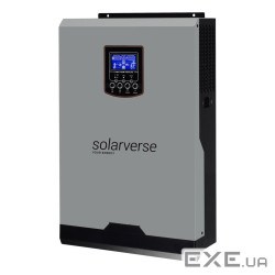 Гібридний інвертор Solarverse Flash 6kW 48V 1 MPPT 220V Однофазний (SV6048FH)