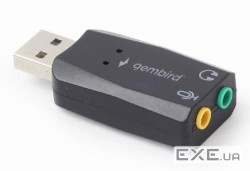 Перехідник USB2.0-Audio Gembird (SC-USB2.0-01)