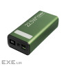 Батарея універсальна Gelius Lightstone GP-PB300 30000mAh QC+PD (22.5W) Green (00000090465)