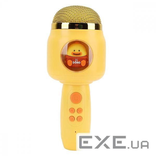 Караоке мікрофон Animals yellow (57049 yellow)